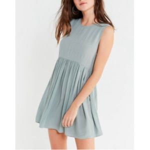 Urban Outfitters Babydoll Drop Waist Sleeveless Flowy Tunic Summer Dress Coverup